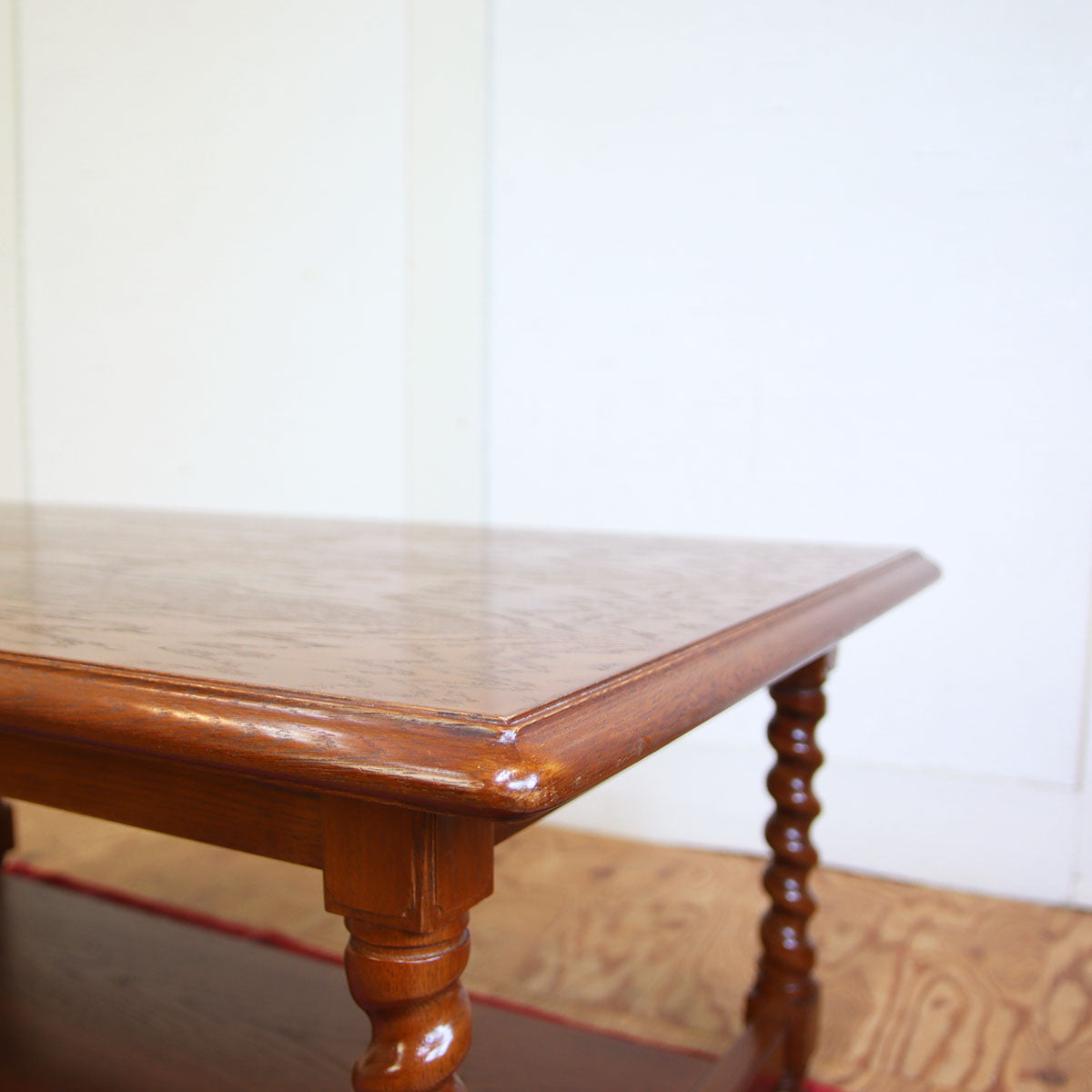 ツイストレッグ ローテーブル センターテーブル 英国アンティーク