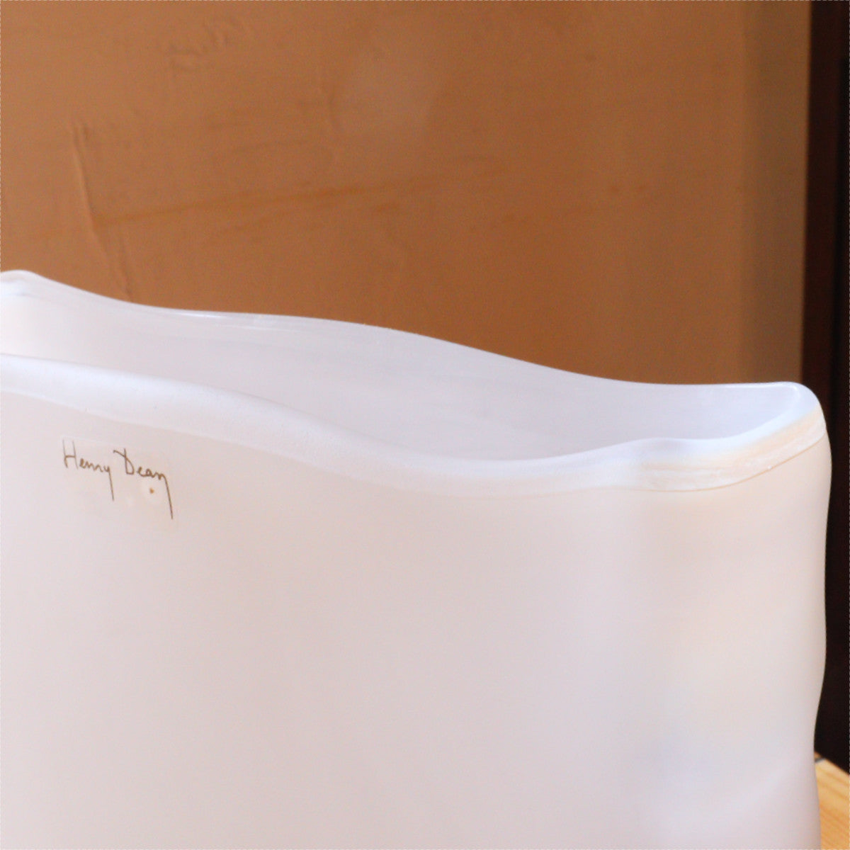 ヘンリーディーン / Henry Dean スクエアXSシリーズ フラワーベース ガラス 花器 ベルギー 中古