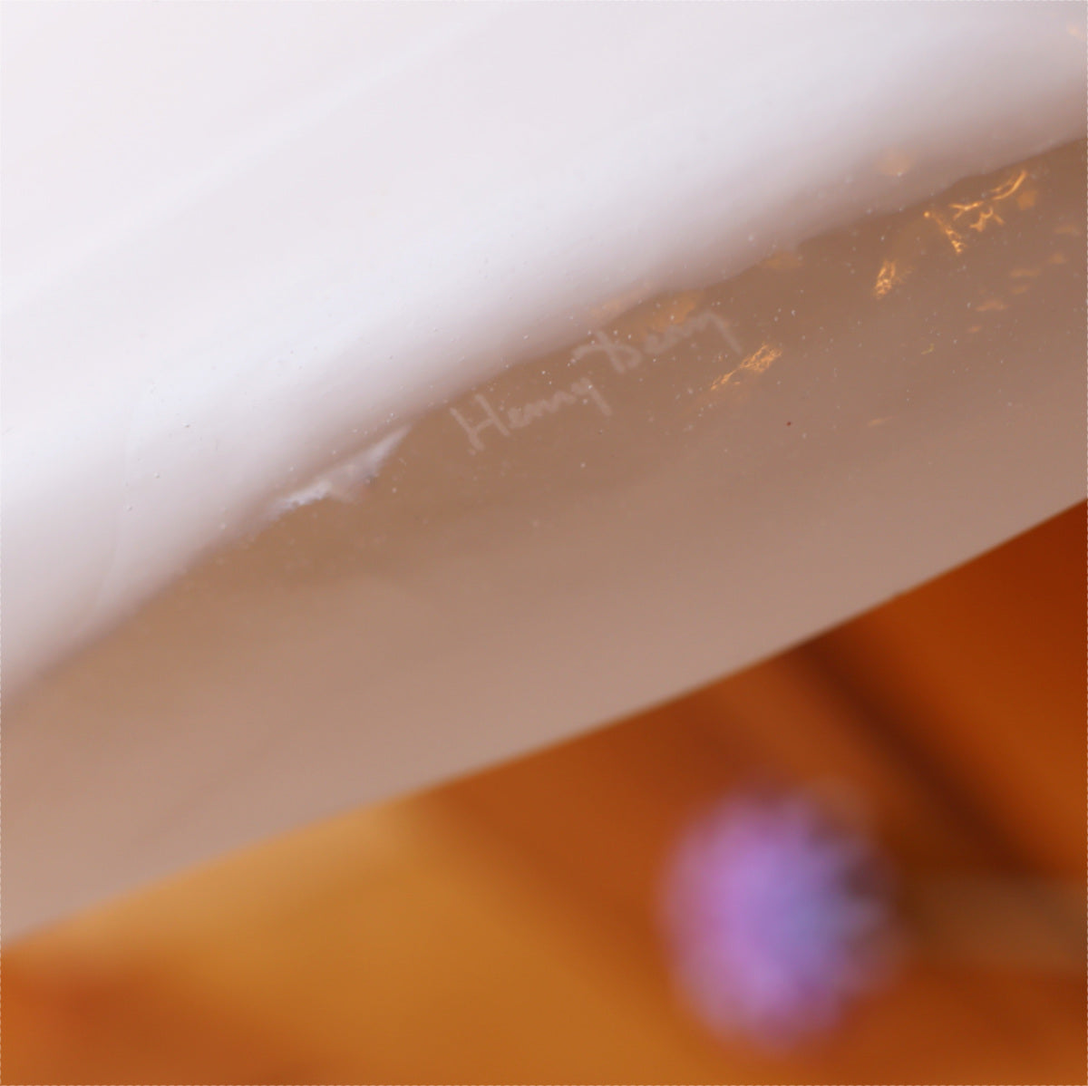 ヘンリーディーン / Henry Dean スクエアXSシリーズ フラワーベース ガラス 花器 ベルギー 中古