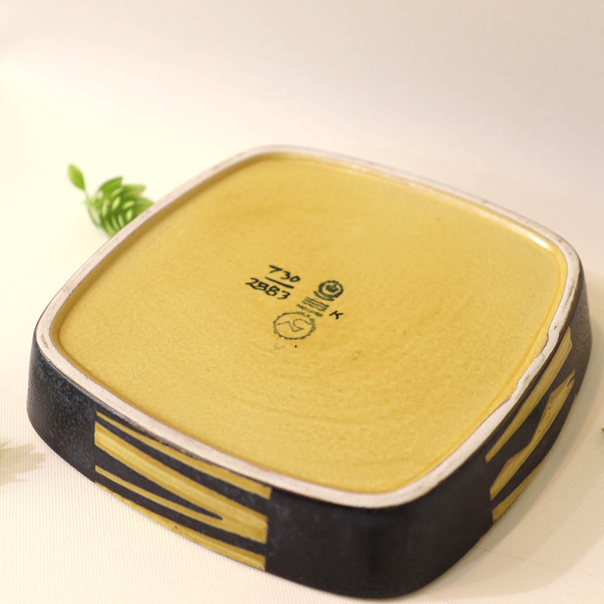 ロイヤルコペンハーゲン ロイヤルコペンハーゲンバッカ / BACA スクエアトレイ 角皿 ニルス・トーソン 北欧デンマーク ヴィンテージ
