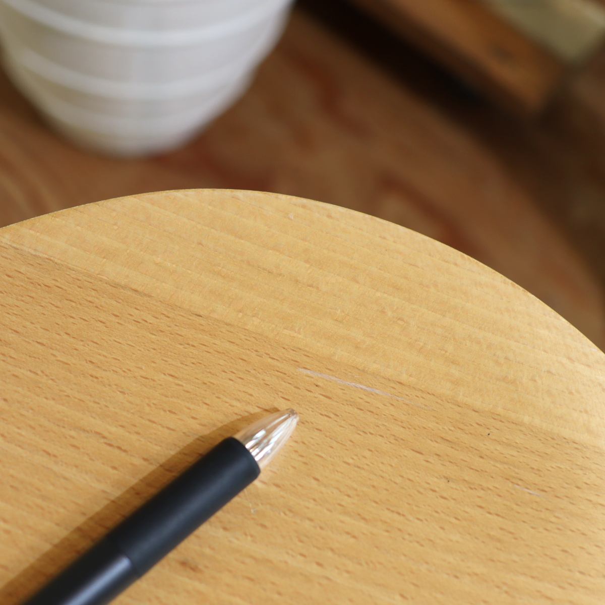 フリッツ・ハンセン / FRITZ HANSEN セブンチェア キッズサイズ 柾目アルネ・ヤコブセン ビーチ 中古