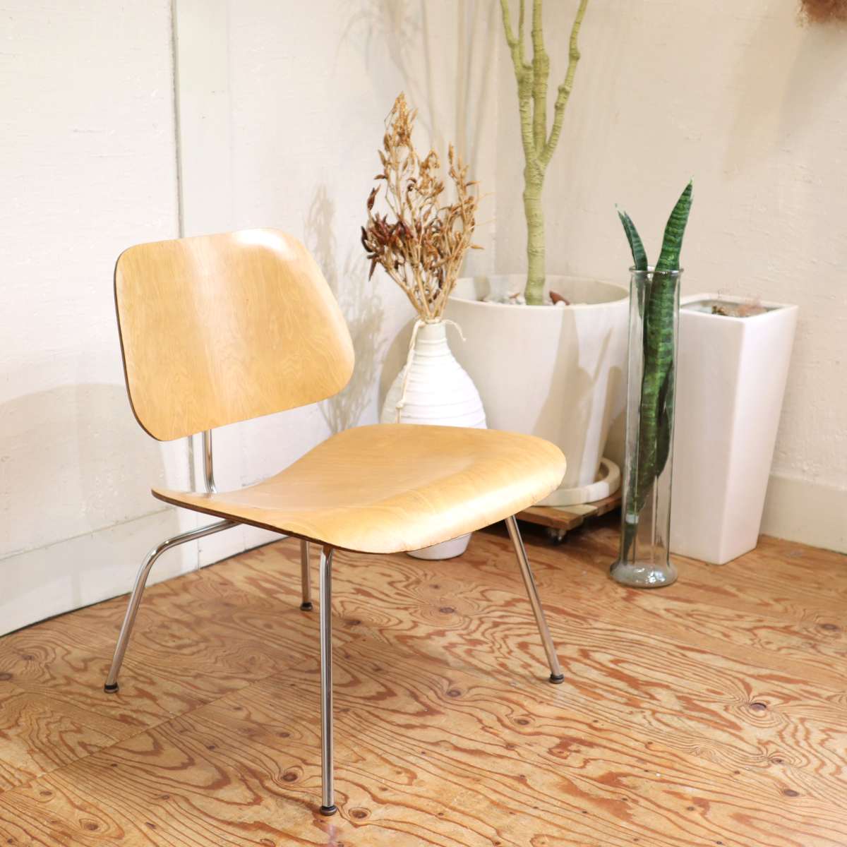 ハーマンミラー / Herman Miller ラウンジチェアメタルレッグ LCM チャールズ&レイ・イームズ ヴィンテージ