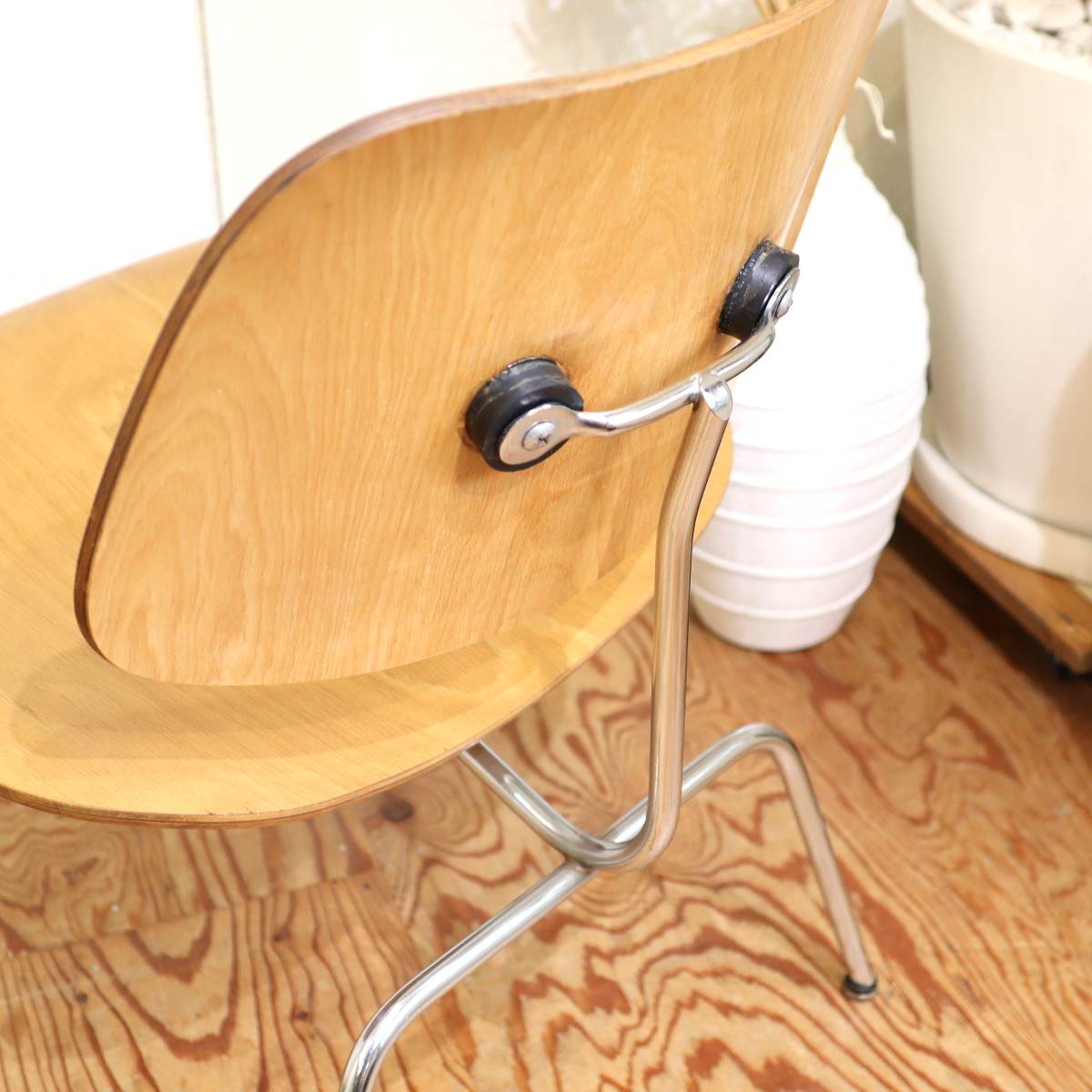 ハーマンミラー / Herman Miller ラウンジチェアメタルレッグ LCM チャールズ&レイ・イームズ ヴィンテージ