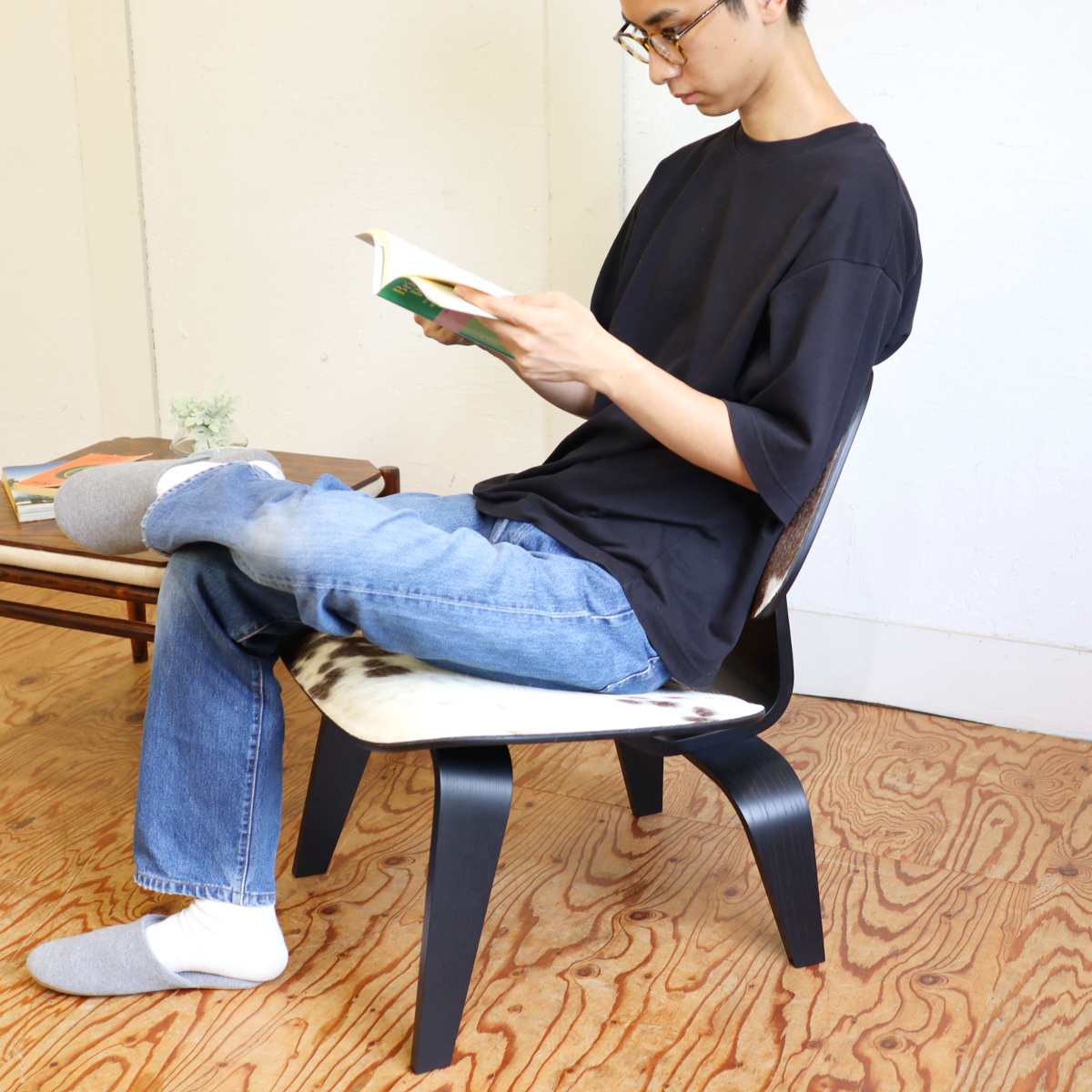 ヴィトラ  /  Vitra ラウンジチェアウッド  LCW チャールズ&レイ・イームズ   中古