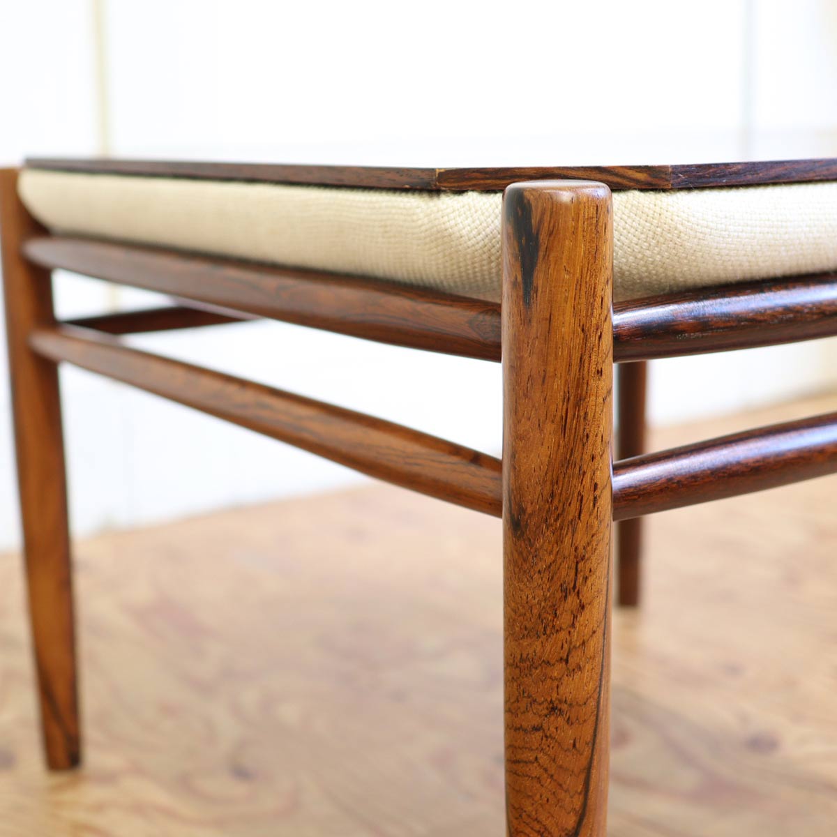 サイドテーブル スツール オットマン ローズウッド デンマーク 北欧デンマーク ヴィンテージ