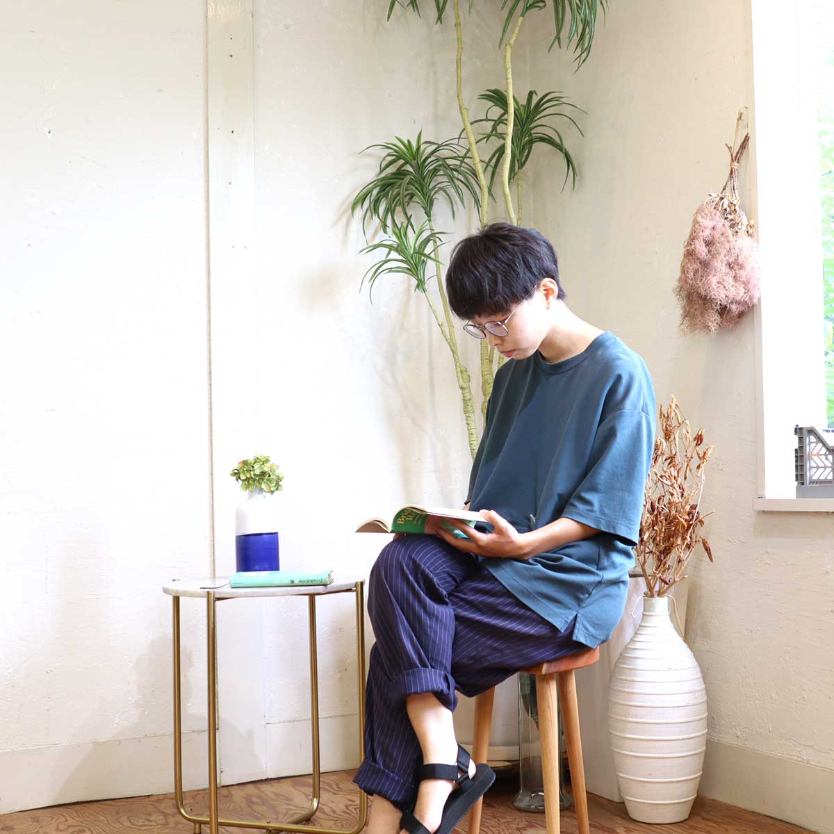 ザイファー / ZUIVER TIMPA MARBLE SIDE TABLE コーヒーテーブル サイドテーブル  ラウンドテーブル 大理石 中古