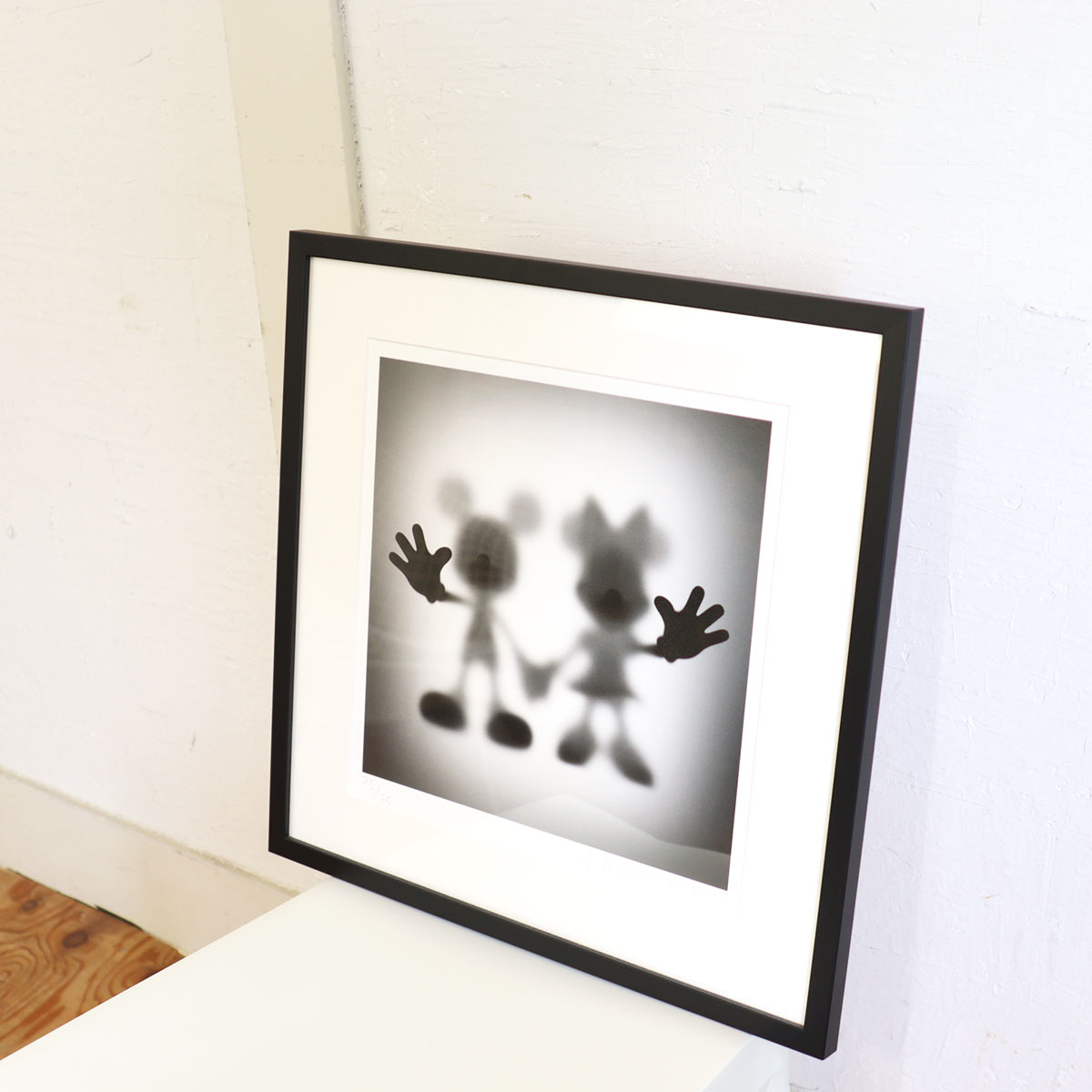 What's his name Gone M and M 2020 ミッキー&ミニー ディズニー 版画 シルクスクリーン 絵画 中古