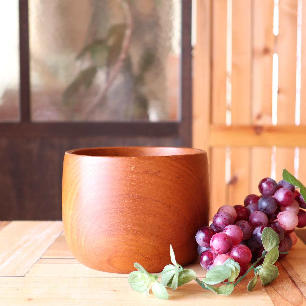 AKTA BANGKOK TEAK チーク材ボウル スウェーデン製 ヴィンテージ