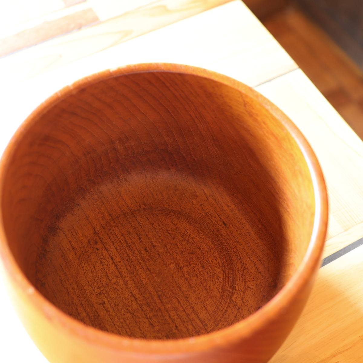 AKTA BANGKOK TEAK チーク材ボウル スウェーデン製 ヴィンテージ