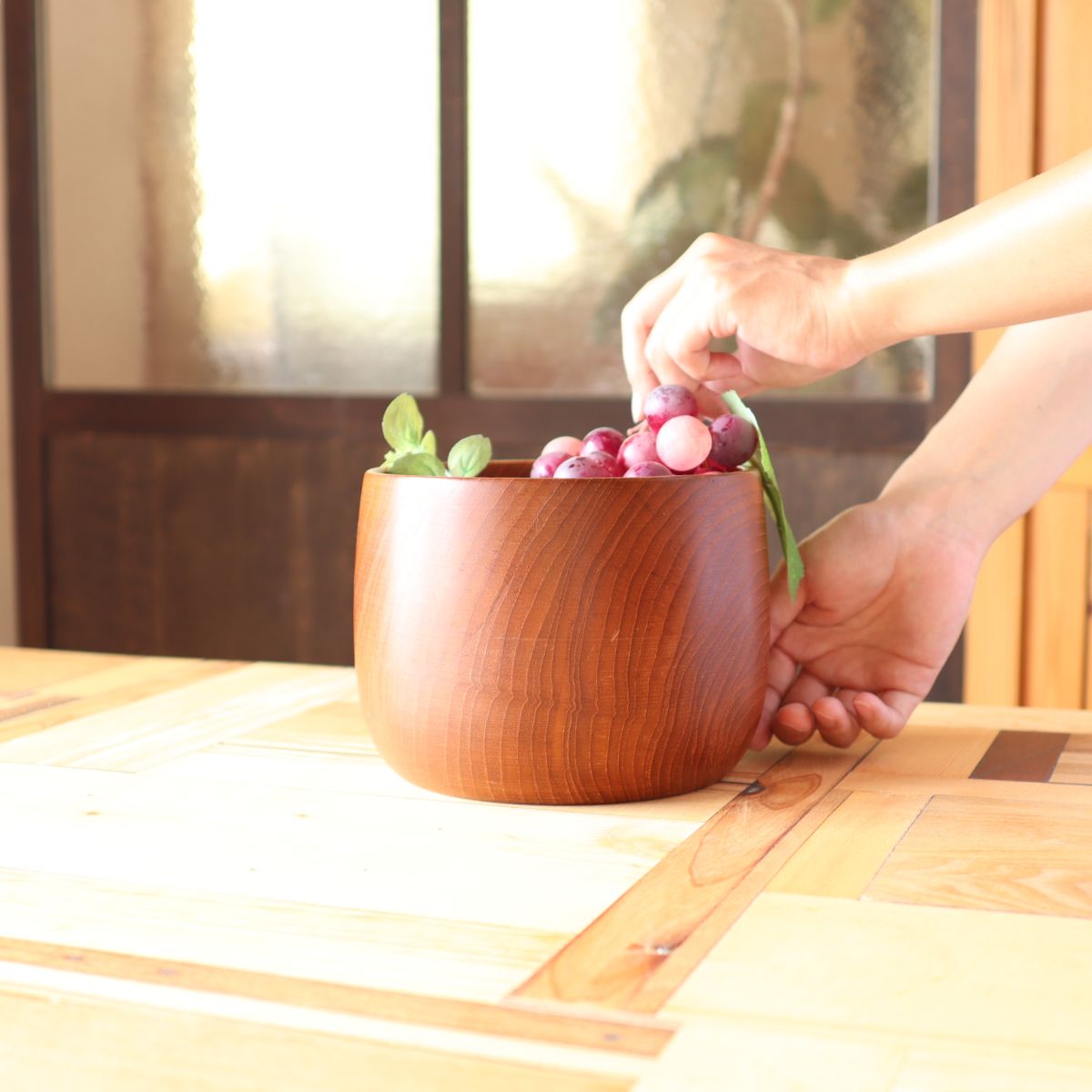 AKTA BANGKOK TEAK チーク材ボウル スウェーデン製 ヴィンテージ