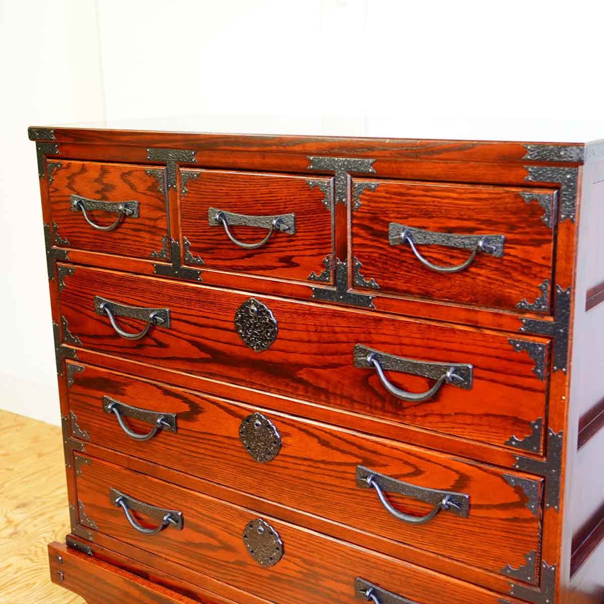 車箪笥 和家具 4段 民芸家具 古民具 中古