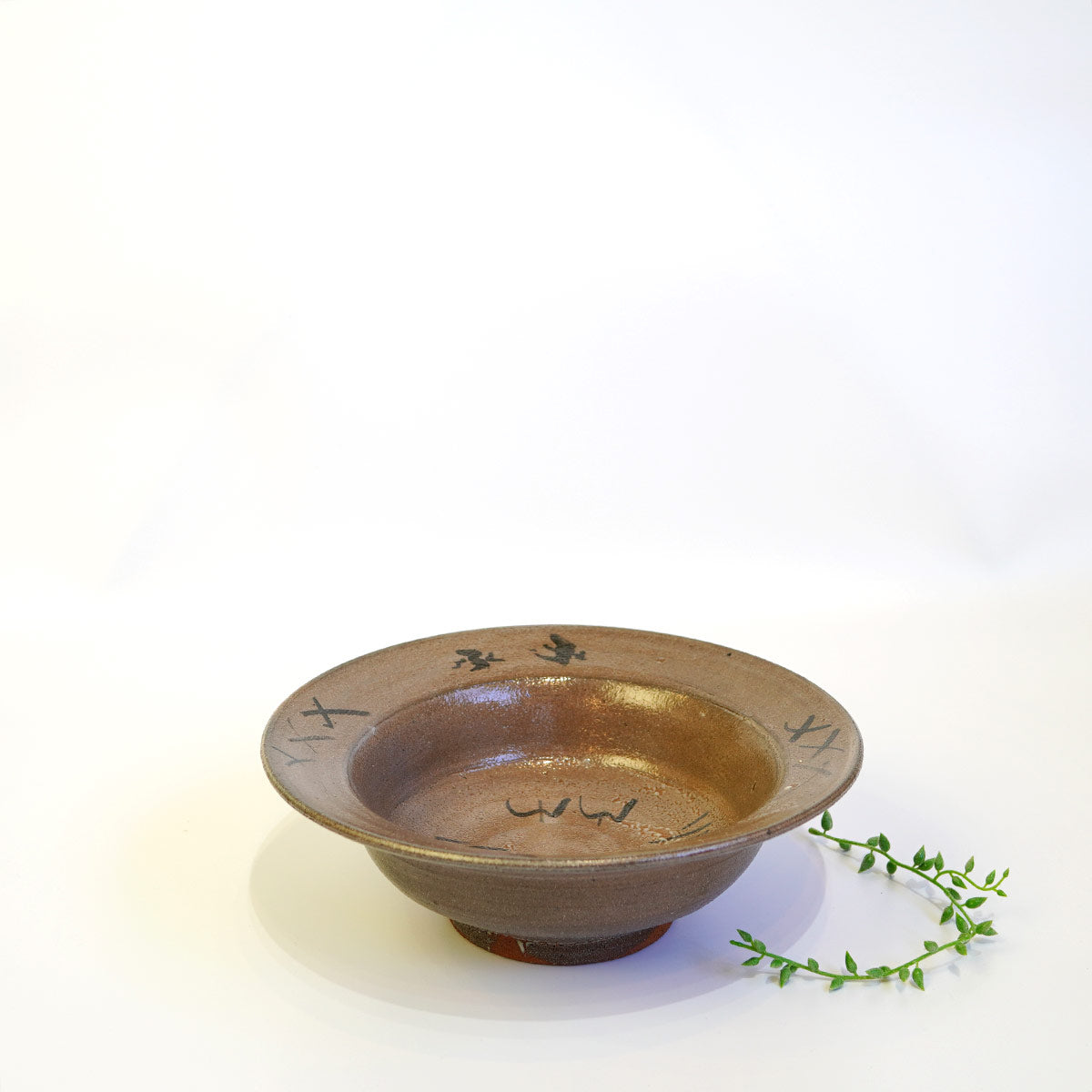 西岡良弘 絵唐津 鉢 器 唐津焼 元箱あり 中古 陶器 伝統工芸 焼き物 