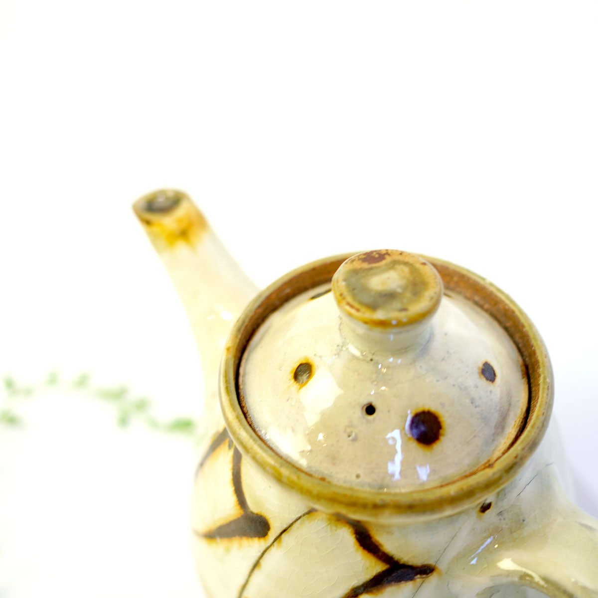 柴田雅章 急須 ポット スリップウェア 丹波焼 未使用