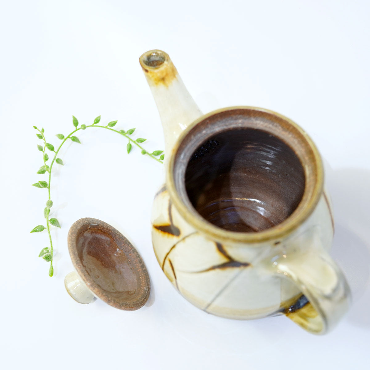 柴田雅章 急須 ポット スリップウェア 丹波焼 未使用