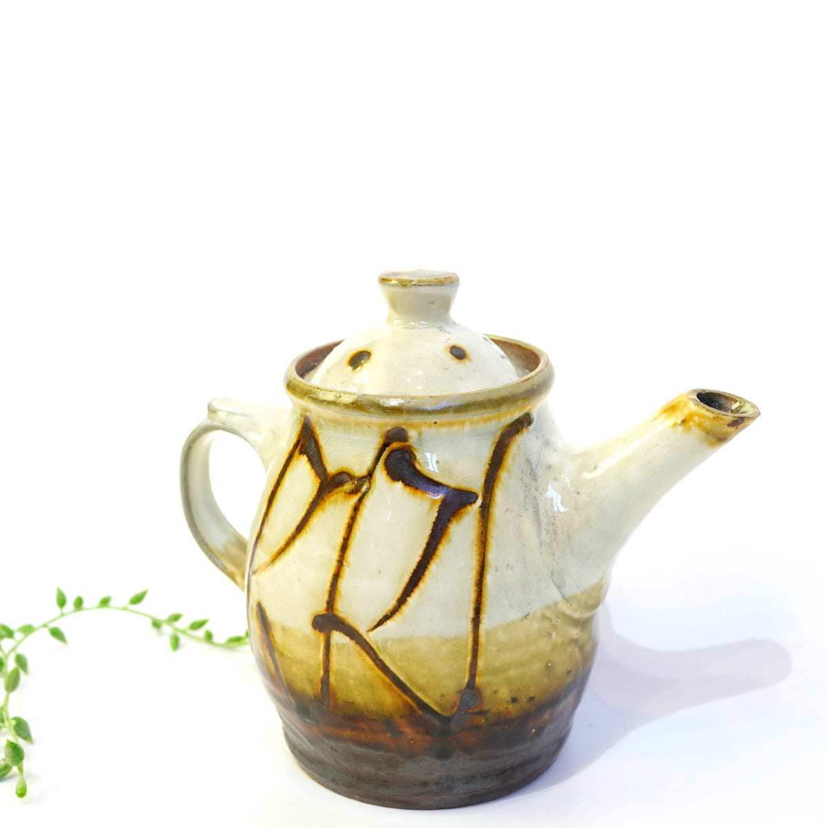 柴田雅章 急須 ポット スリップウェア 丹波焼 未使用