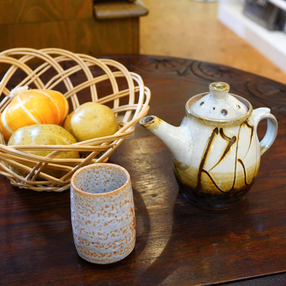 柴田雅章 急須 ポット スリップウェア 丹波焼 未使用