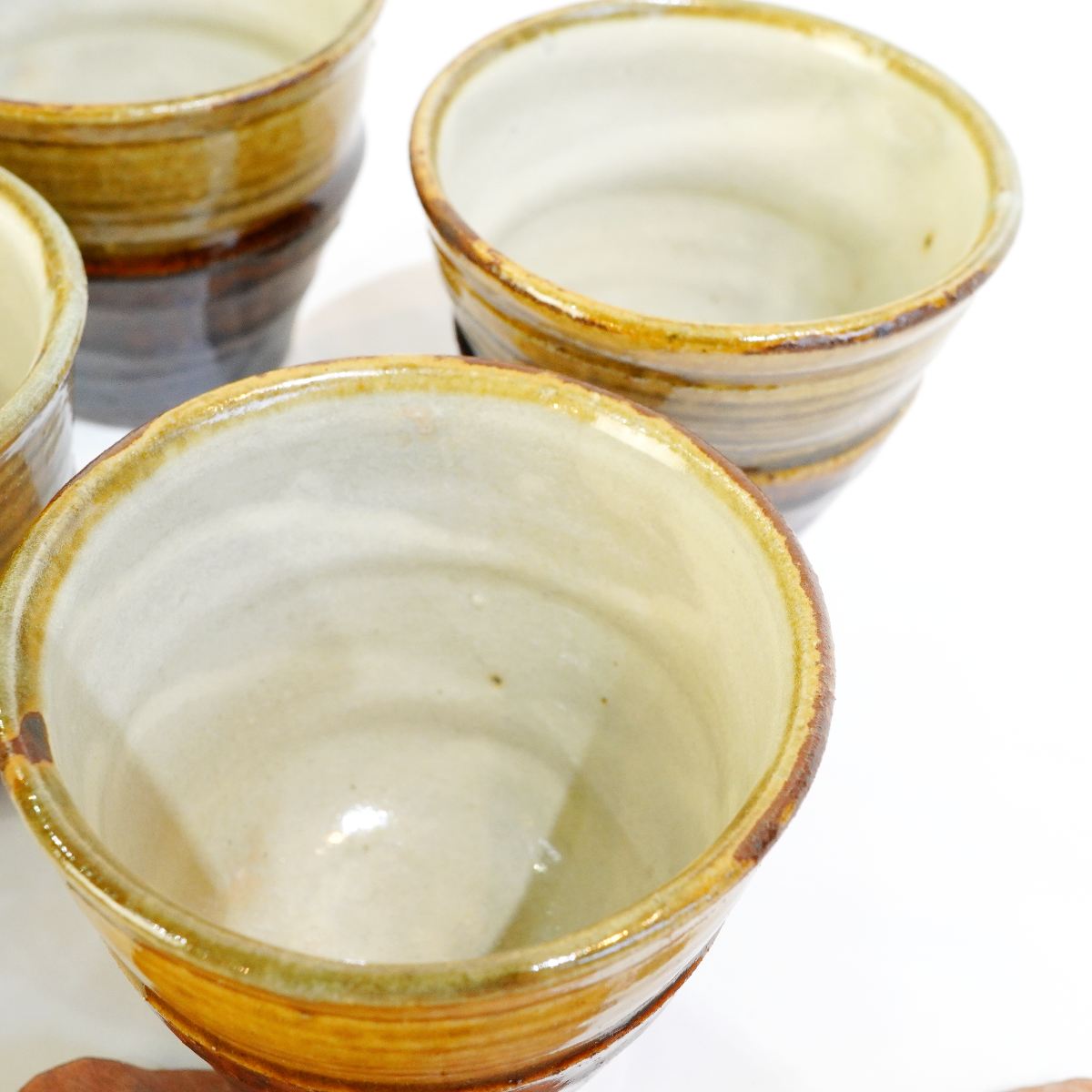 柴田雅章 湯呑み茶わん 6個set 丹波焼 未使用