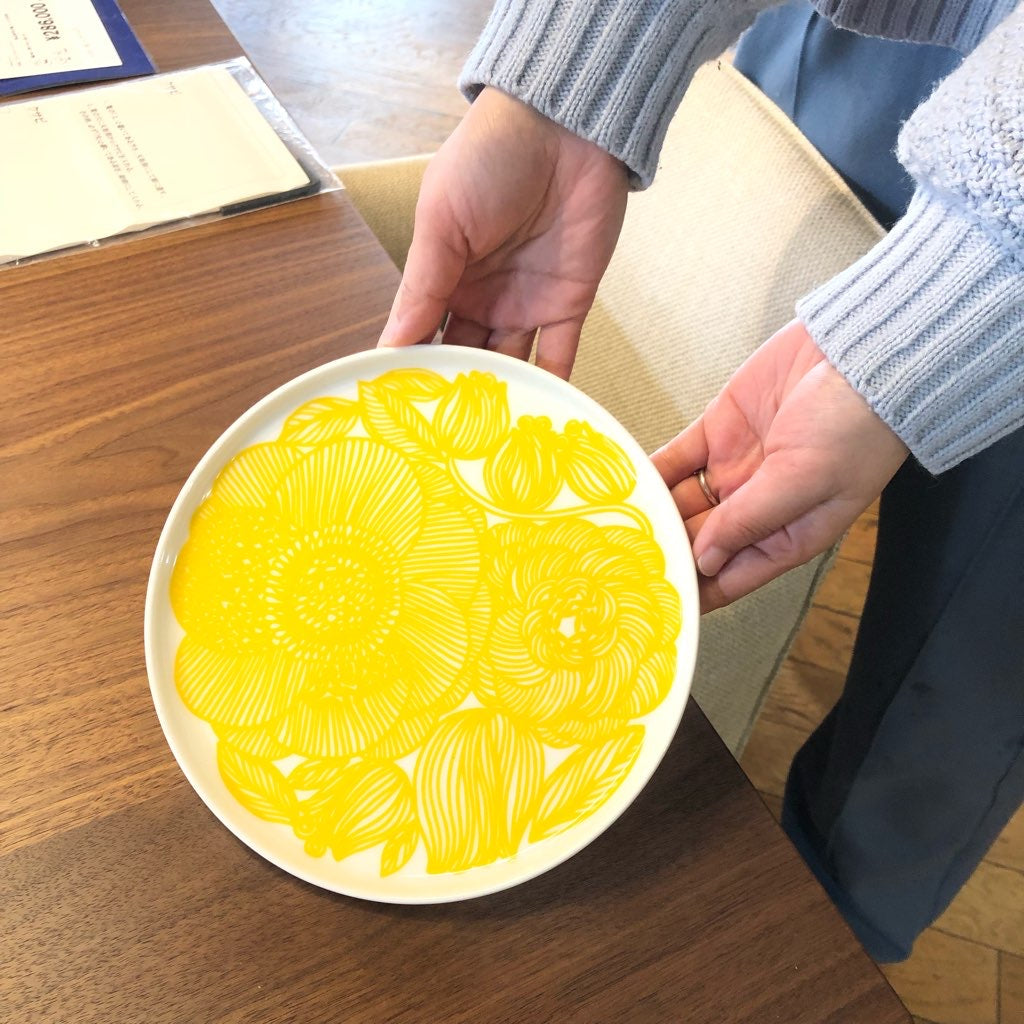 マリメッコ / marimekko クルイェンポルヴィ イエロー 中古