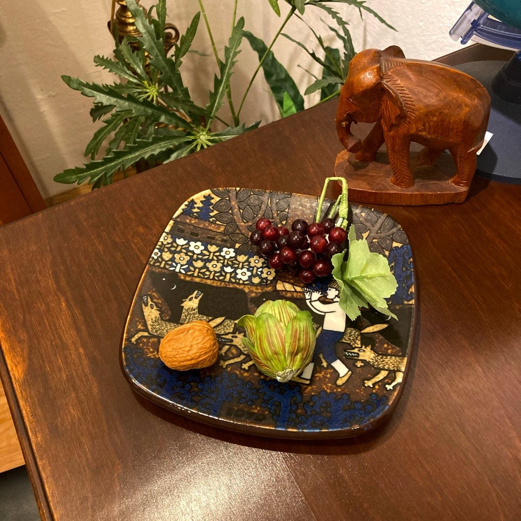 アラビア / ARABIA カレワラ / Kalevala イヤー プレート 1979年 20㎝ ヴィンテージ