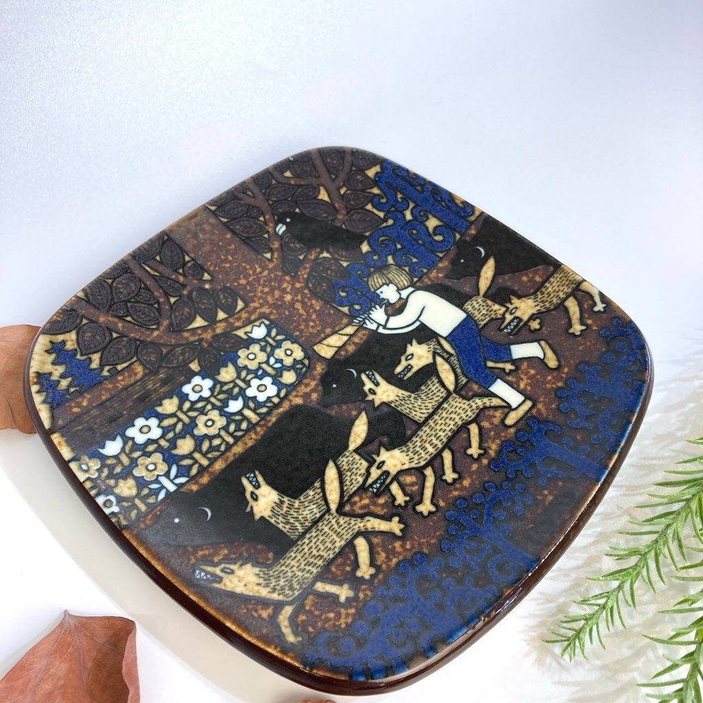 アラビア / ARABIA カレワラ / Kalevala イヤー プレート 1979年 20㎝ ヴィンテージ