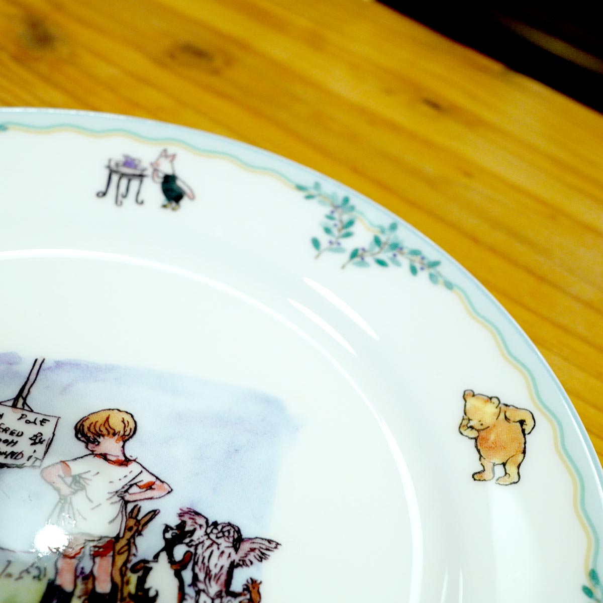 ノリタケ / Noritake クラシック プー プレート 5枚セット プーさん 中古