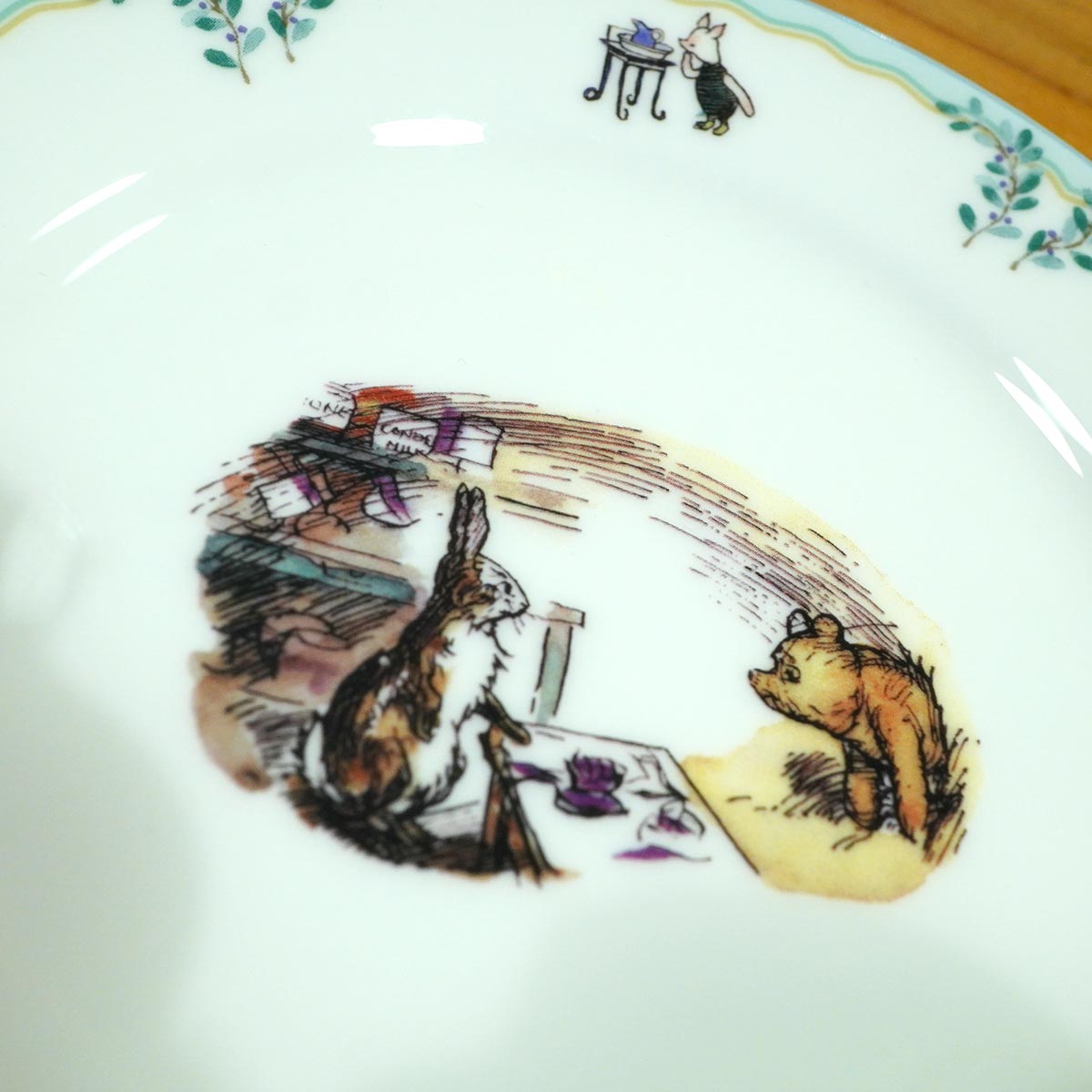 ノリタケ / Noritake クラシック プー プレート 5枚セット プーさん 中古