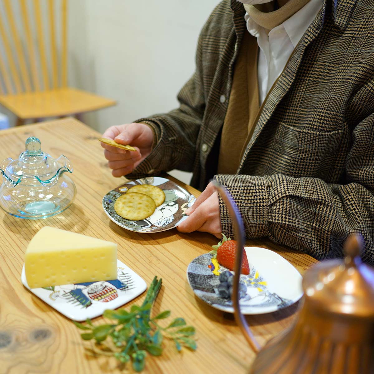 アラビア / ARABIA ムーミン ウォールプレート 自然に戻れ / Back to Nature 旧ロゴ 希少 中古