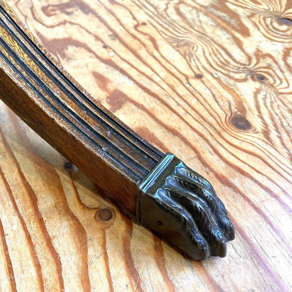 伸長式 ダイニングテーブル ライオン脚 アンティーク