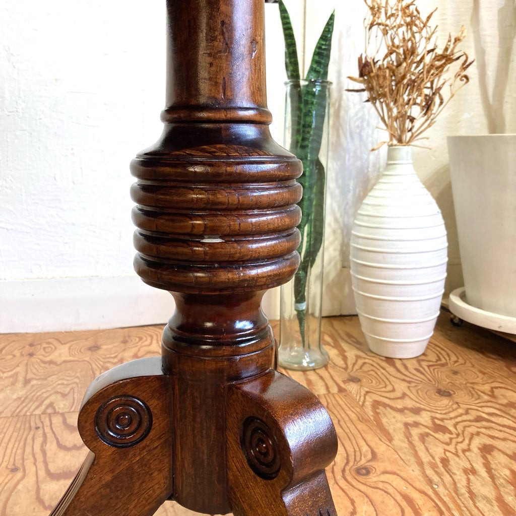 伸長式 ダイニングテーブル ライオン脚 アンティーク