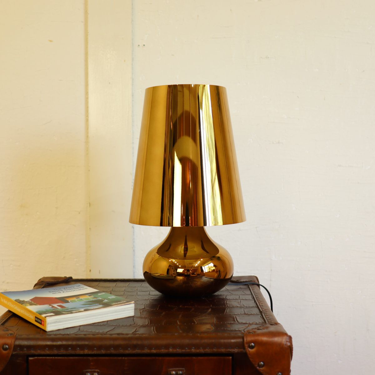 カルテル / Kartell シンディ テーブルランプ 間接照明 ゴールド 中古
