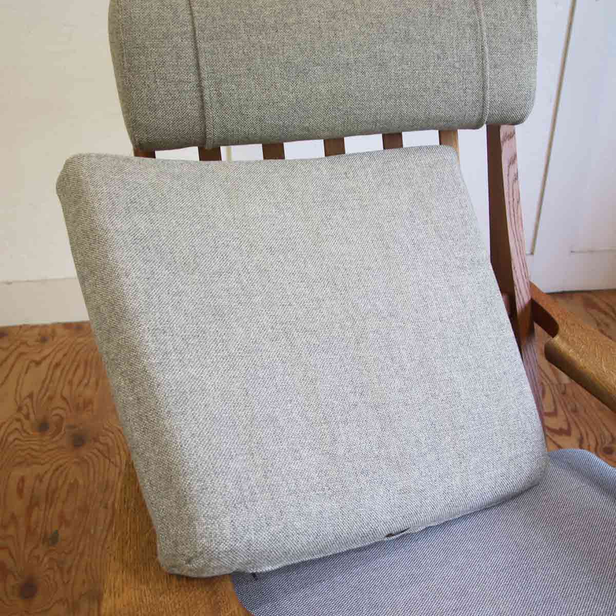 ゲタマ / GETAMA GE375 イージーチェア&オットマン ハンス J. ウェグナー ヴィンテージ 北欧デンマーク