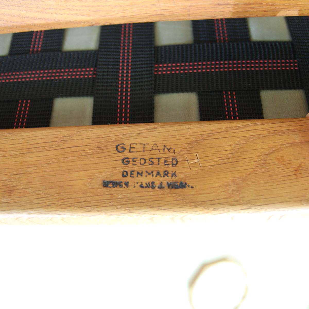 ゲタマ / GETAMA GE375 イージーチェア&オットマン ハンス J. ウェグナー ヴィンテージ 北欧デンマーク