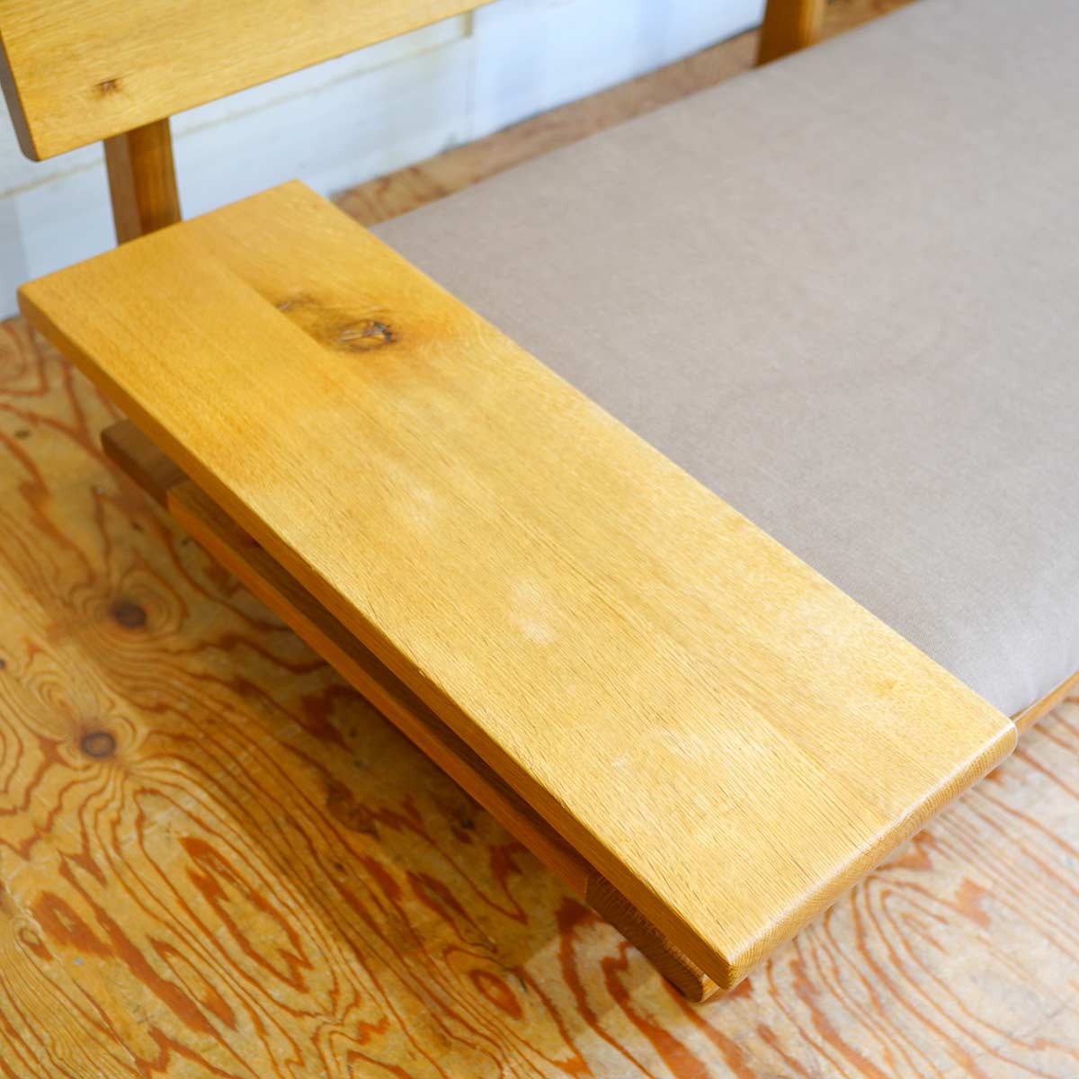 飛騨産業 / HIDA キツツキ 森のことば 3Pソファ ローソファ 佐々木 敏光 中古
