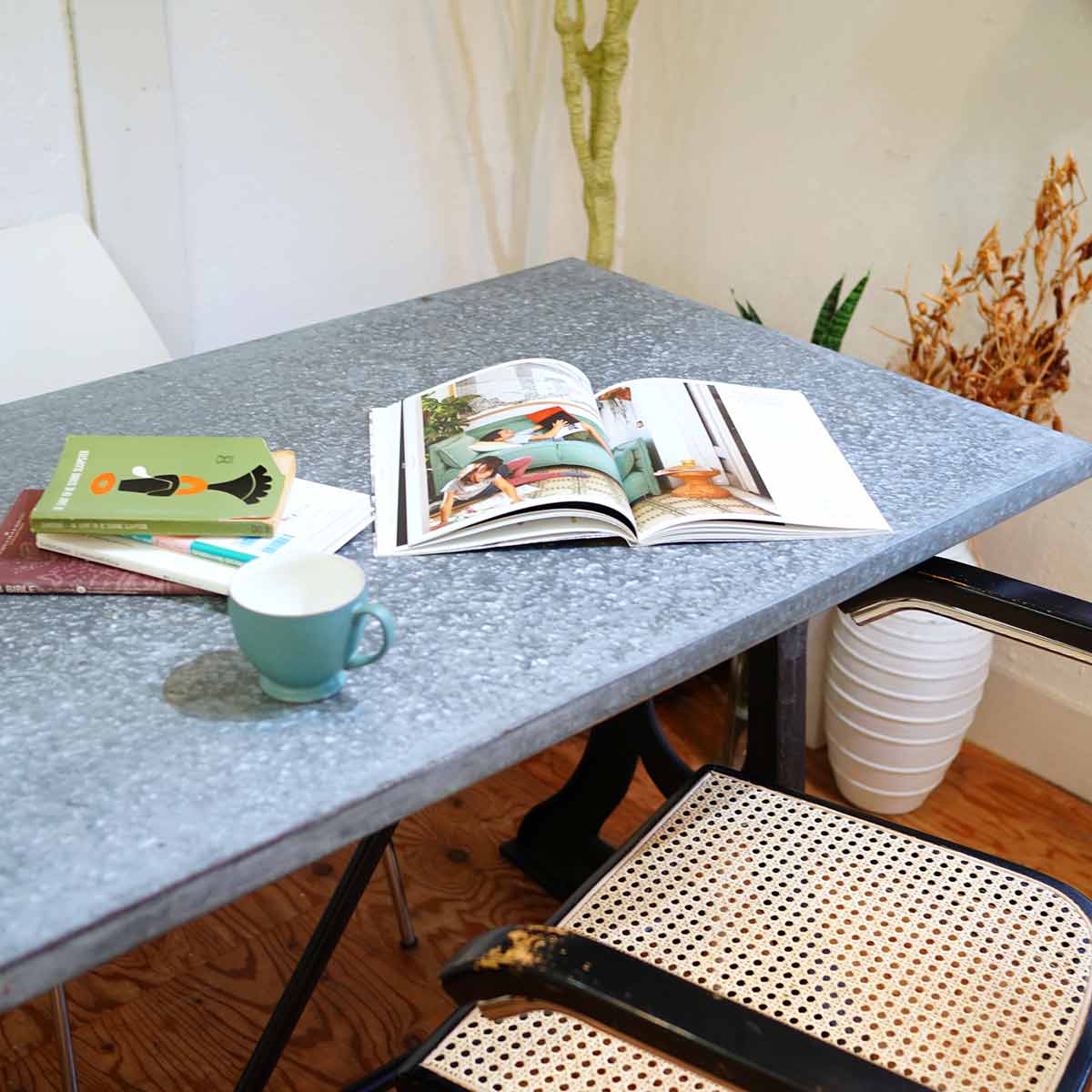 ジャーナルスタンダード ファニチャー / journal standard Furniture ブルージュ ファクトリーテーブル ダイニングテーブル 作業台 中古