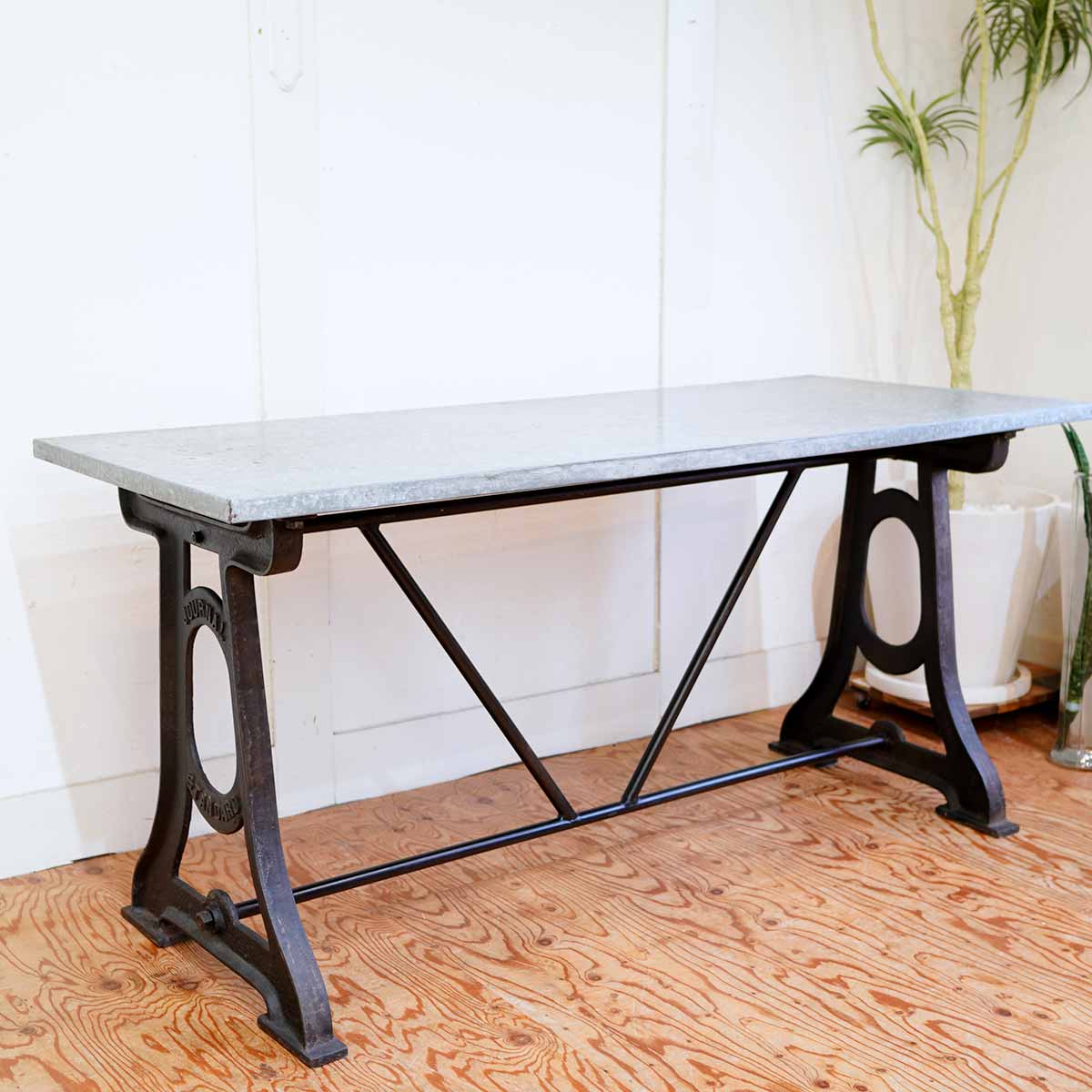 ジャーナルスタンダード ファニチャー / journal standard Furniture ブルージュ ファクトリーテーブル ダイニングテーブル 作業台 中古