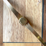 ブローバ / BULOVA 8Pダイヤ 天然石 ゴールド 14金  ヴィンテージ腕時計 レディース アンティーク 手巻き式
