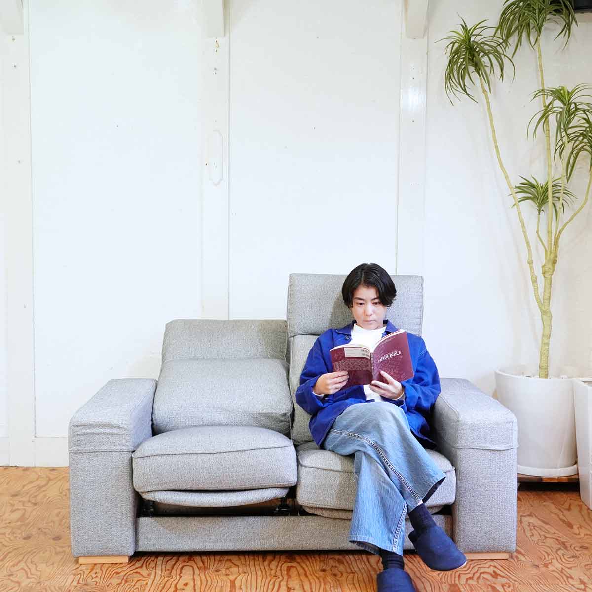 アクタス / ACTUS モデラート / MODERATO リクライニング ソファ 2人掛け 中古