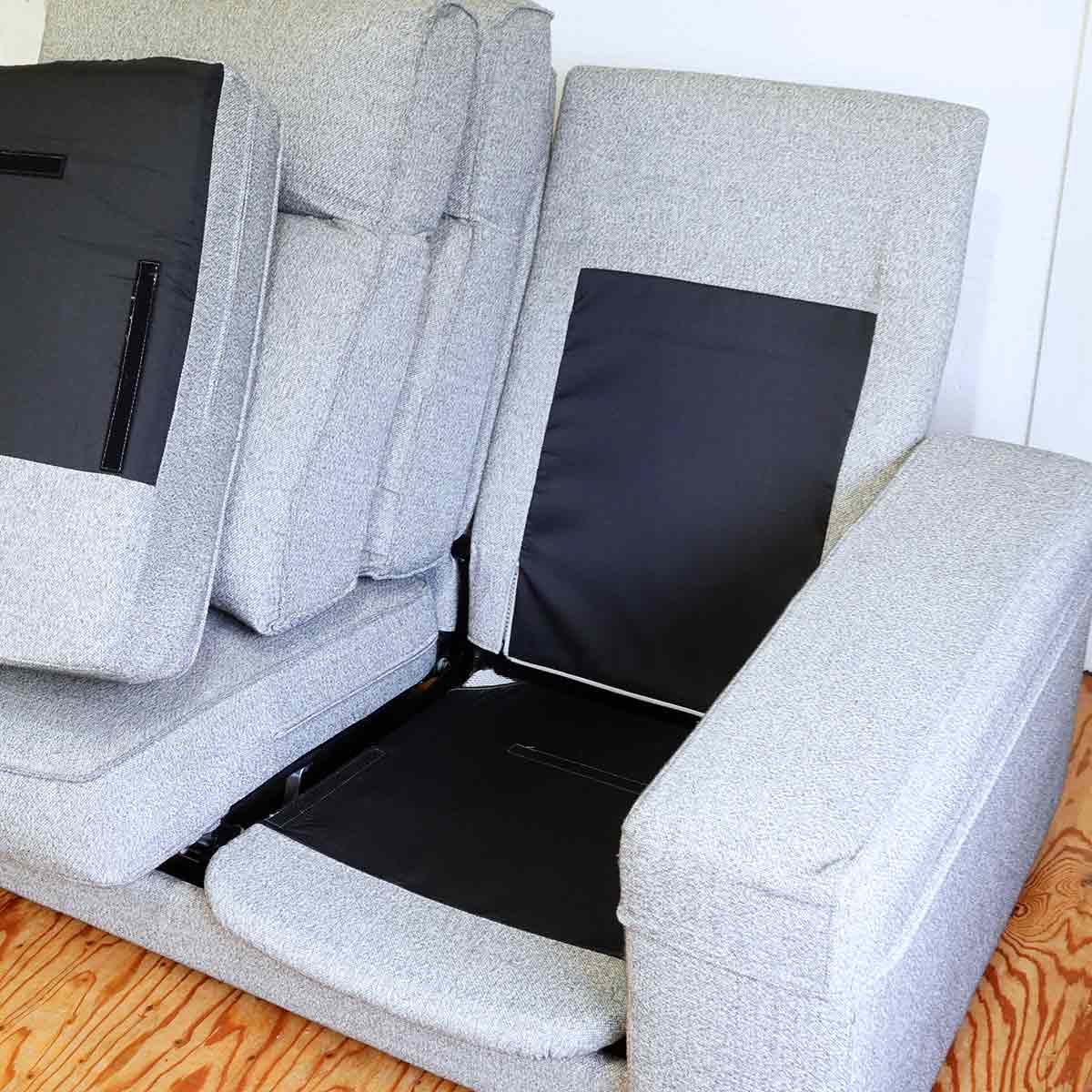 アクタス / ACTUS モデラート / MODERATO リクライニング ソファ 2人掛け 中古