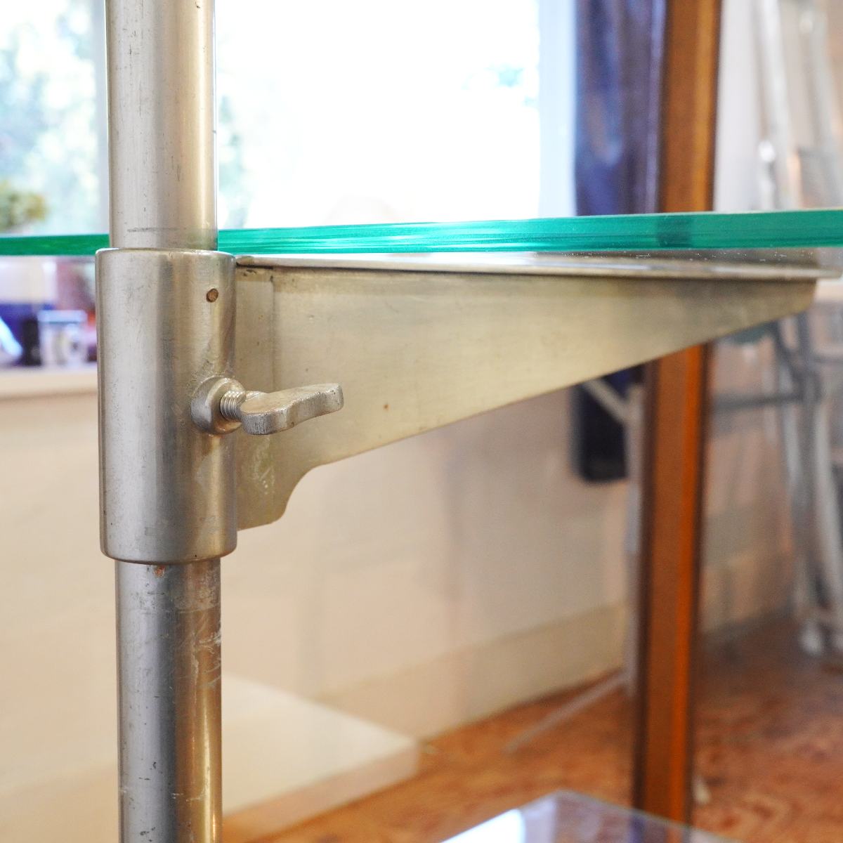 ガラスショーケース パンケース 陳列棚 ディスプレイケース アンティーク