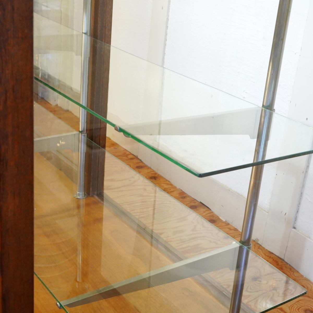 ガラスショーケース パンケース 陳列棚 ディスプレイケース アンティーク