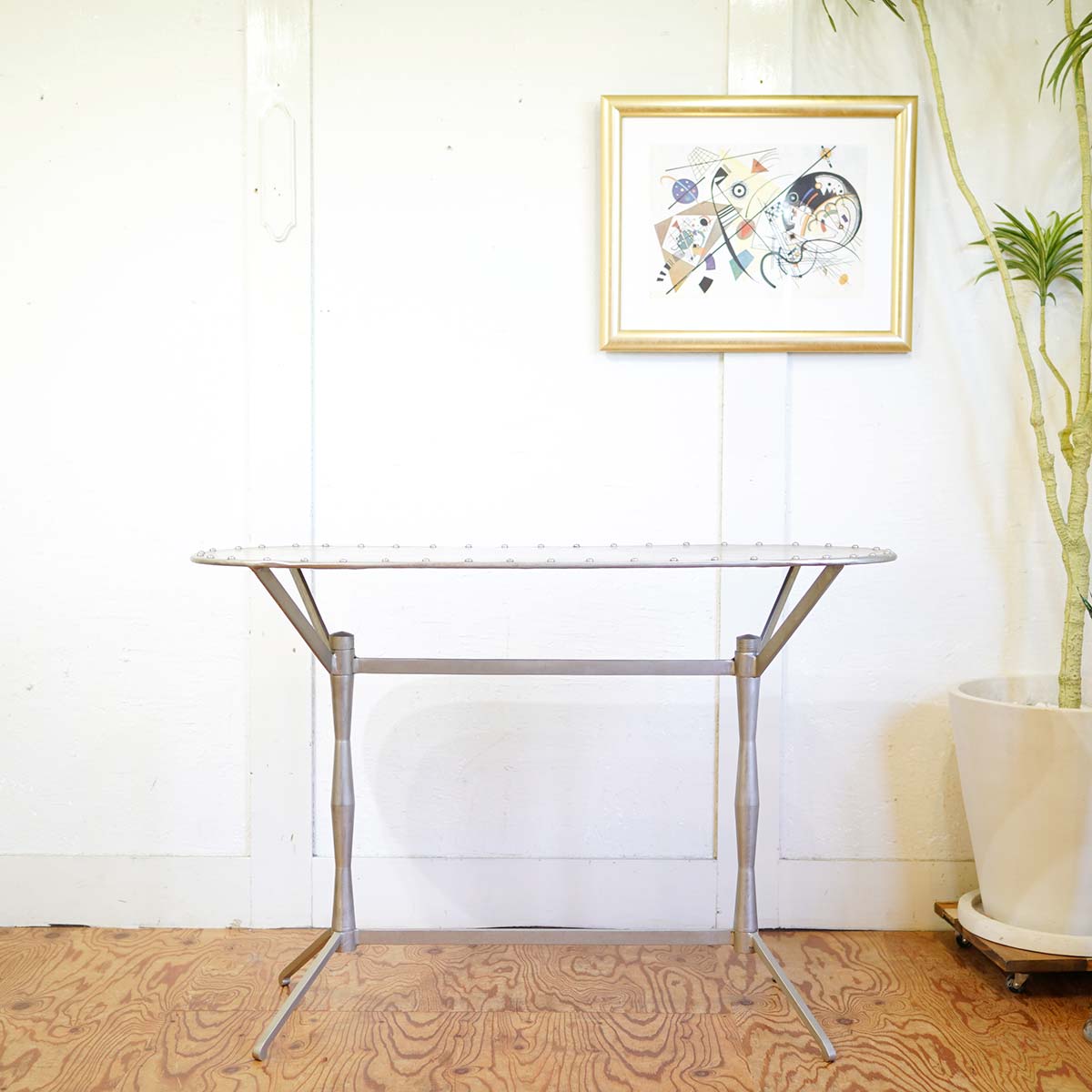 アスプルンド / ASPLUND ブリキ カウンターテーブル 中古