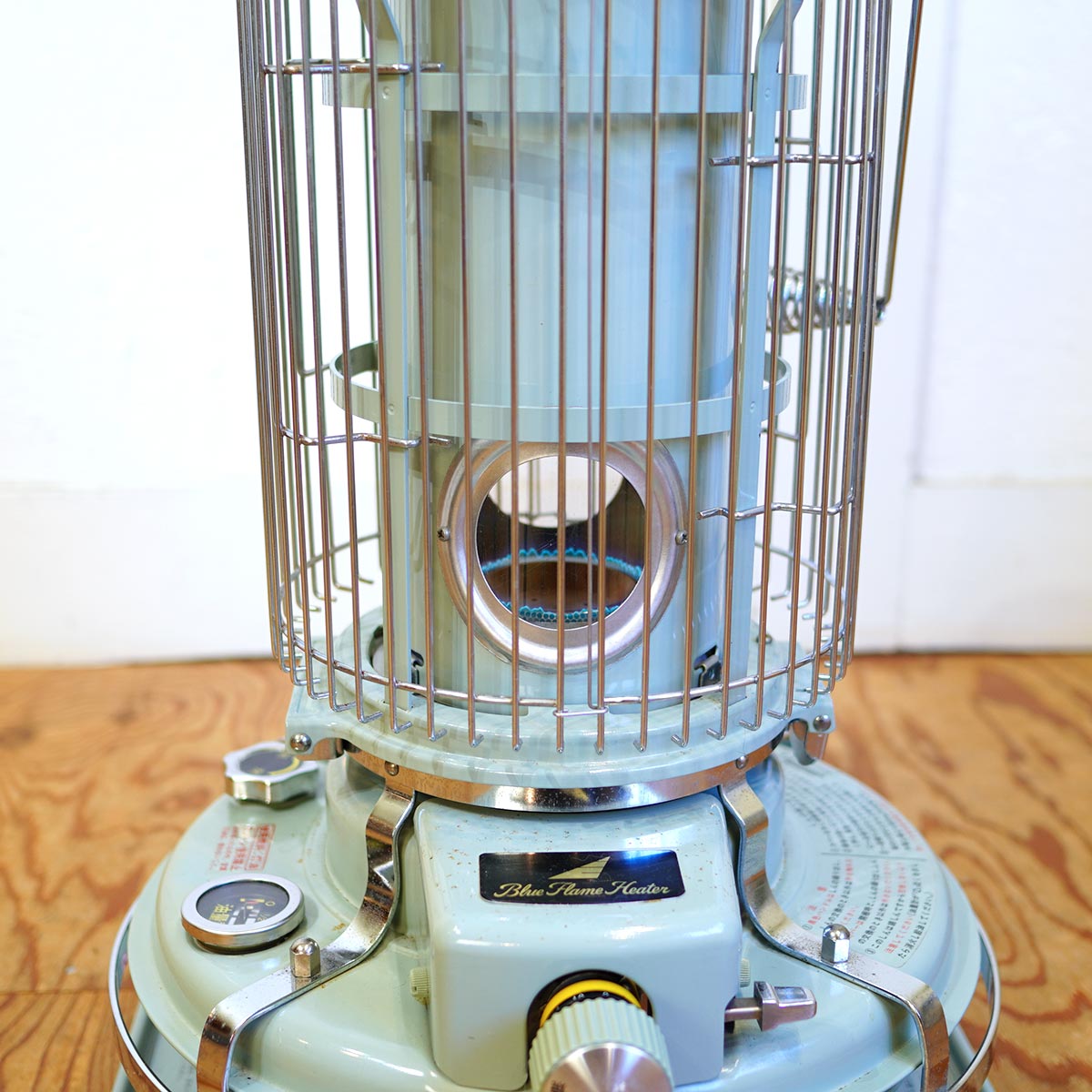 アラジン / Aladdin ブルーフレームヒーター 石油ストーブ シリーズ39型 BF3902 グリーン 中古
