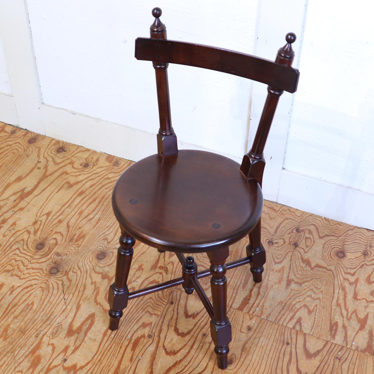 松本民芸家具 南京小椅子 スツール チェア 【1】 中古