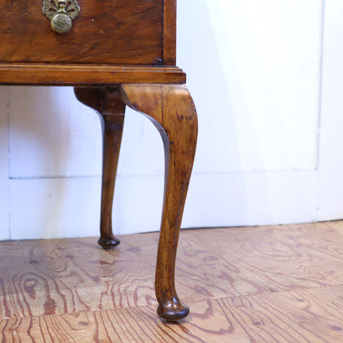 ライティングビューロー チェスト デスク ヴィクトリア ネコ脚 アンティーク