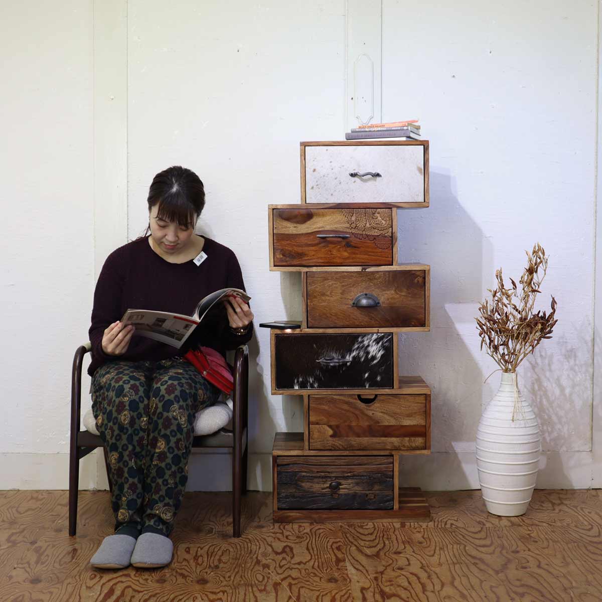 カレ / KARE ロデオジグザグ (6Drw) キャビネット チェスト 中古