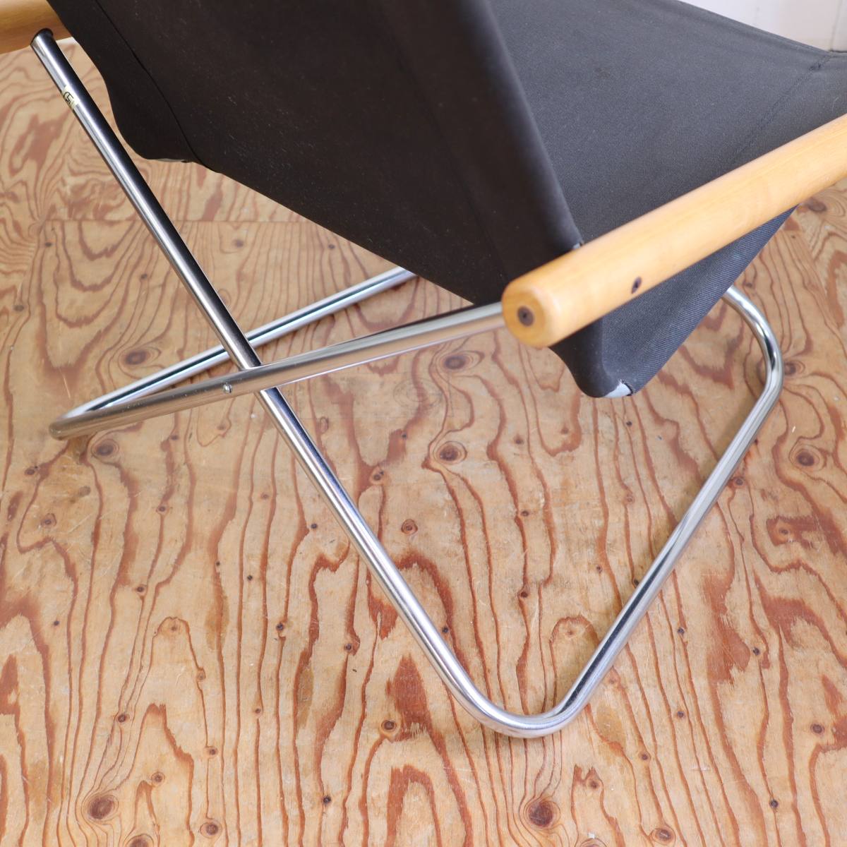 ニーチェア X/ Nychair X × ヤマハ / YAMAHA フォールディングチェア ローバック 新居 猛 ヴィンテージ