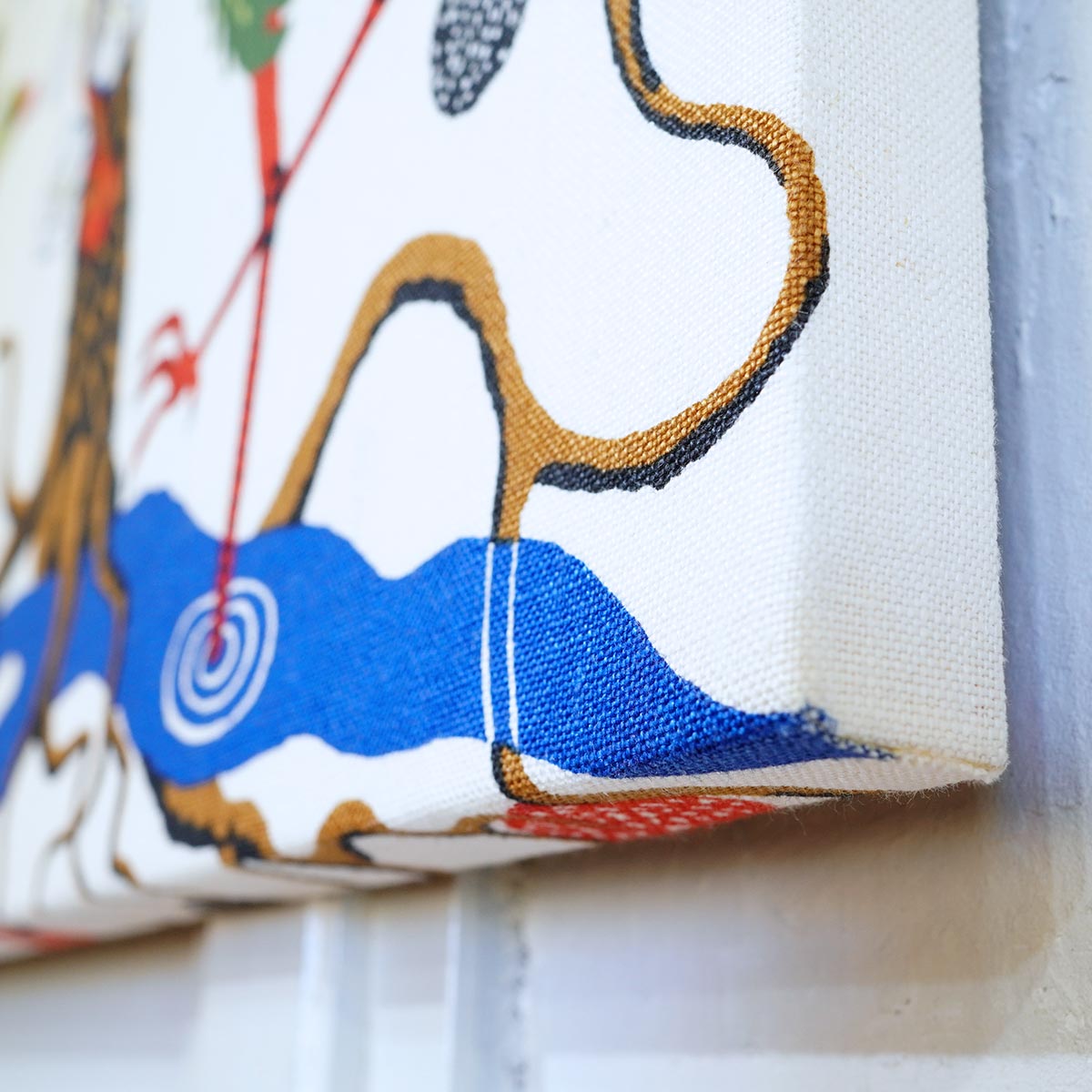 スヴェンスク・テン / Svenskt Tenn 「GRONA FÅGLAR」 ファブリックパネル ヨーゼフ・フランク 中古