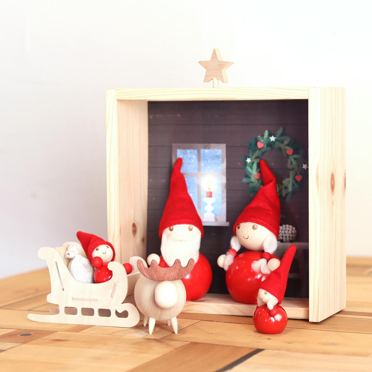 アアリッカ / aarikka トントゥ ハウス 2015年 冬 サンタ クリスマス フィンランド 中古