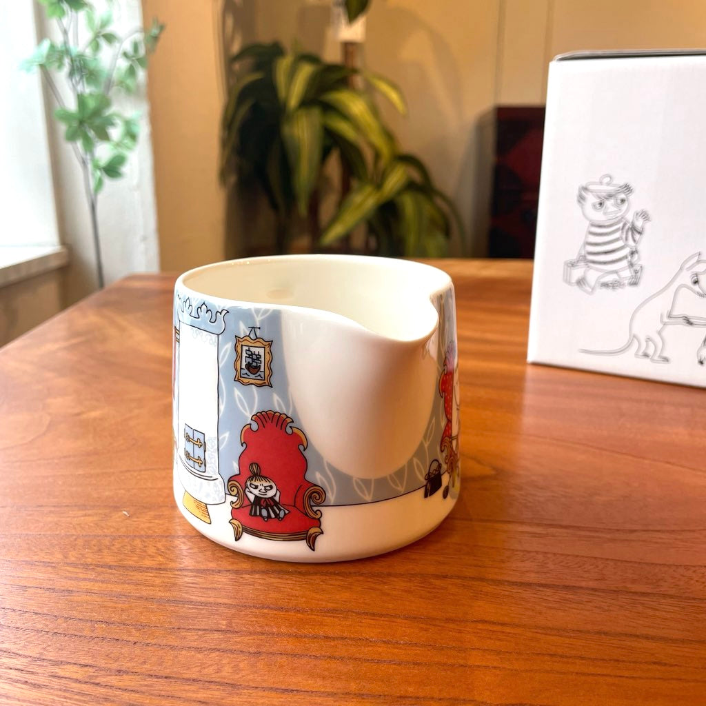 アラビア / ARABIA ムーミン アフタヌーン イン パーラー / afternoon in the lounge ピッチャー0.35Lジャグ 元箱付 中古