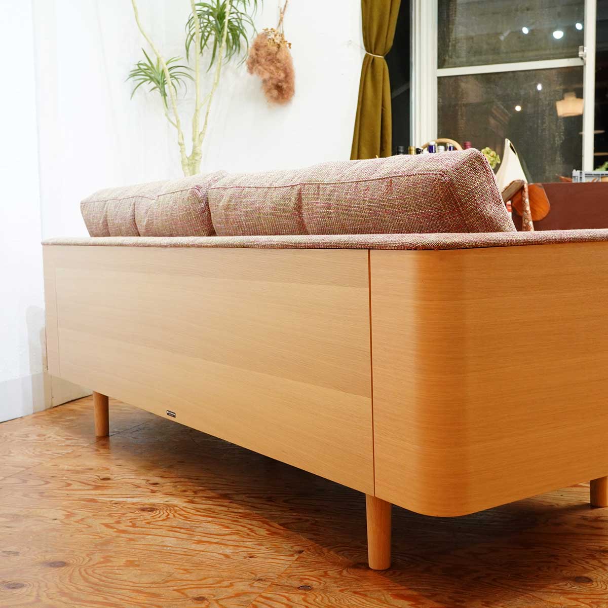 冨士ファニチア nagi 3Pソファ 3人掛けソファ FUJI FURNITURE 廃盤品 未使用